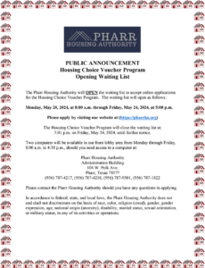 Important Announcements